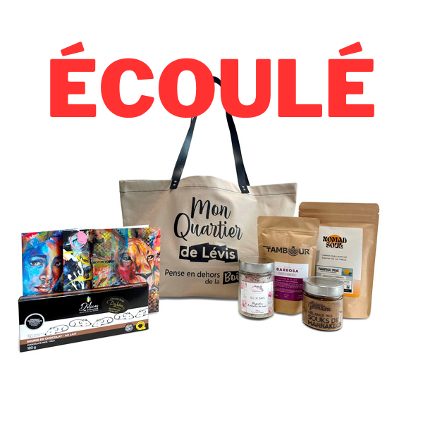 Sac découverte écoresponsable du Vieux-Saint-Romuald