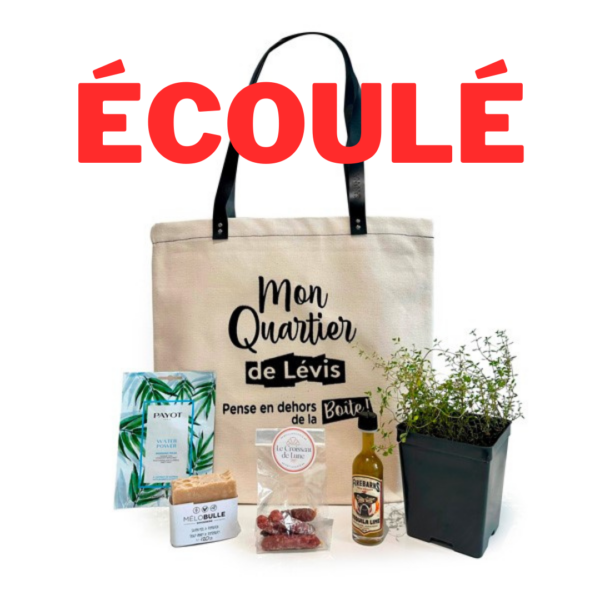 Sac découverte écoresponsable du Vieux-Charny